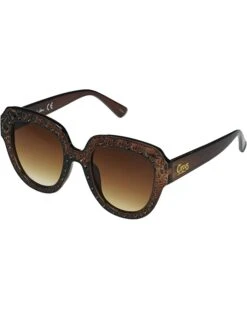 Circus by Sam Edelman Oversized Geometric Transluscent Heart Frame | Sunglasses