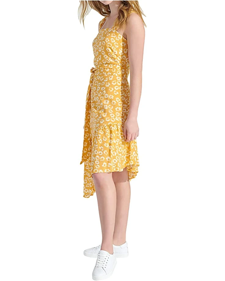 Sam Edelman Textured Animal Ruffle Asymmetrical Hem | Dresses 2 Sam Edelman Textured Animal Ruffle Asymmetrical Hem | Dresses - Image 2