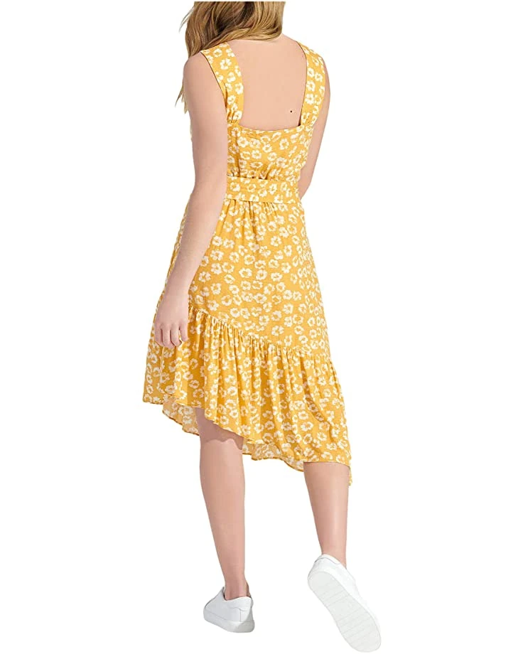 Sam Edelman Textured Animal Ruffle Asymmetrical Hem | Dresses 3 Sam Edelman Textured Animal Ruffle Asymmetrical Hem | Dresses - Image 3