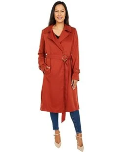 Sam Edelman Tencel Belted Trench | Coats & Outerwear