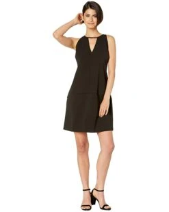 SAM EDELMAN Shop 63 Sam Edelman Crepe V-Neck Shift Dress | Dresses