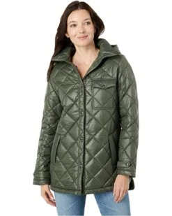 Sam Edelman Belted Diamond Quilt | Coats & Outerwear