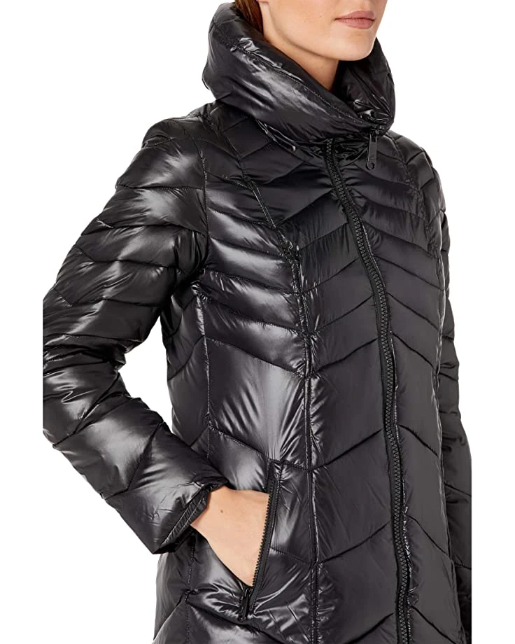 Sam Edelman Stand Collar Short Soft Polyfill | Coats & Outerwear 3 Sam Edelman Stand Collar Short Soft Polyfill | Coats & Outerwear - Image 3