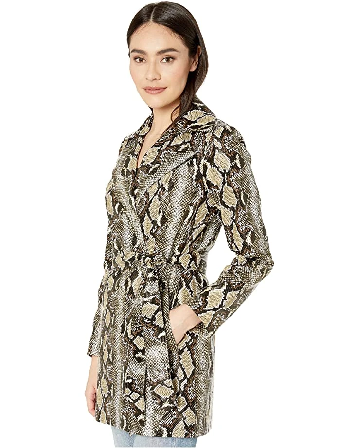 Sam Edelman All Over Print PU Trench | Coats & Outerwear 2 Sam Edelman All Over Print PU Trench | Coats & Outerwear - Image 2