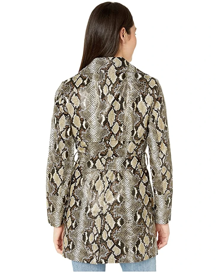 Sam Edelman All Over Print PU Trench | Coats & Outerwear 3 Sam Edelman All Over Print PU Trench | Coats & Outerwear - Image 3